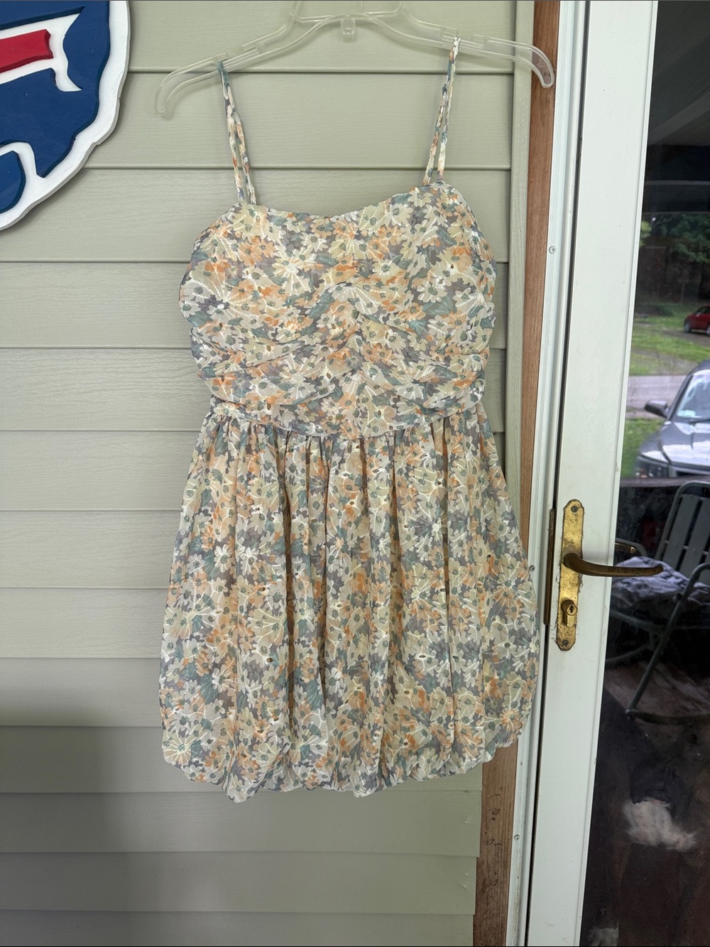 Cider floral dress